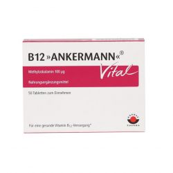 Витамин В12 Ankermann Vital (Метилкобаламин) табл. 100мкг 50шт. в Челябинске и области фото